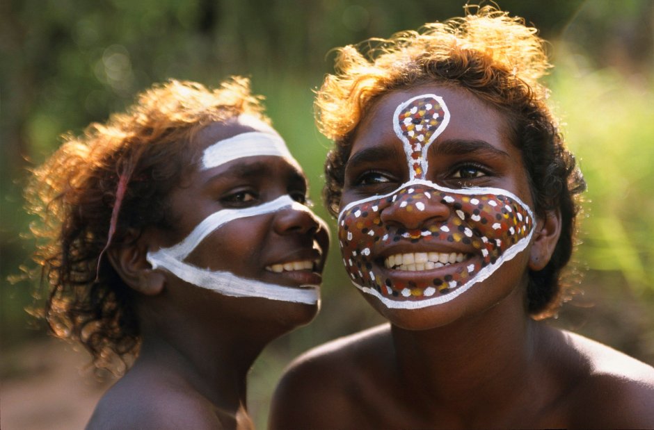 Плоскоголовые аборигены Австралии