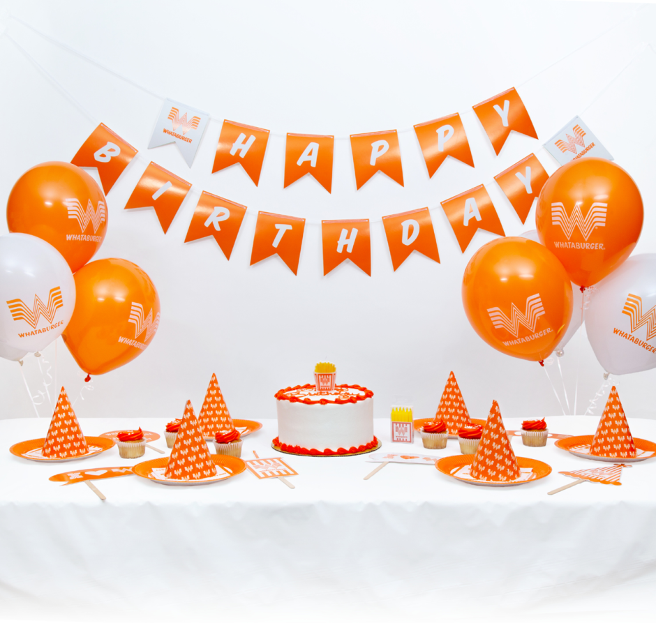 Оранжевая вечеринка на день рождения