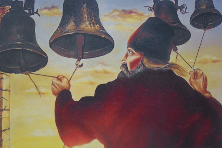 Звонари на колокольне Ивана Великого в живописи