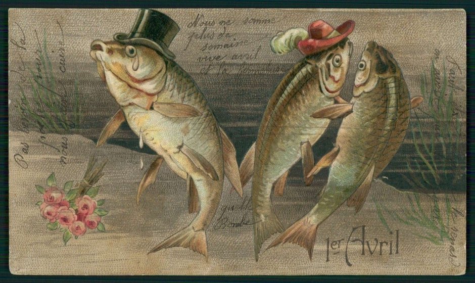 Рыбы для декупажа