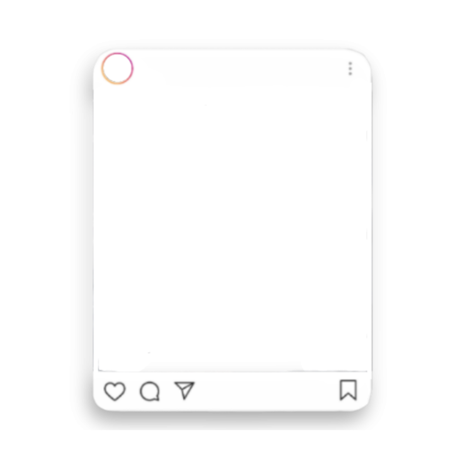 Рамки для сторис в Инстаграм на прозрачном фоне