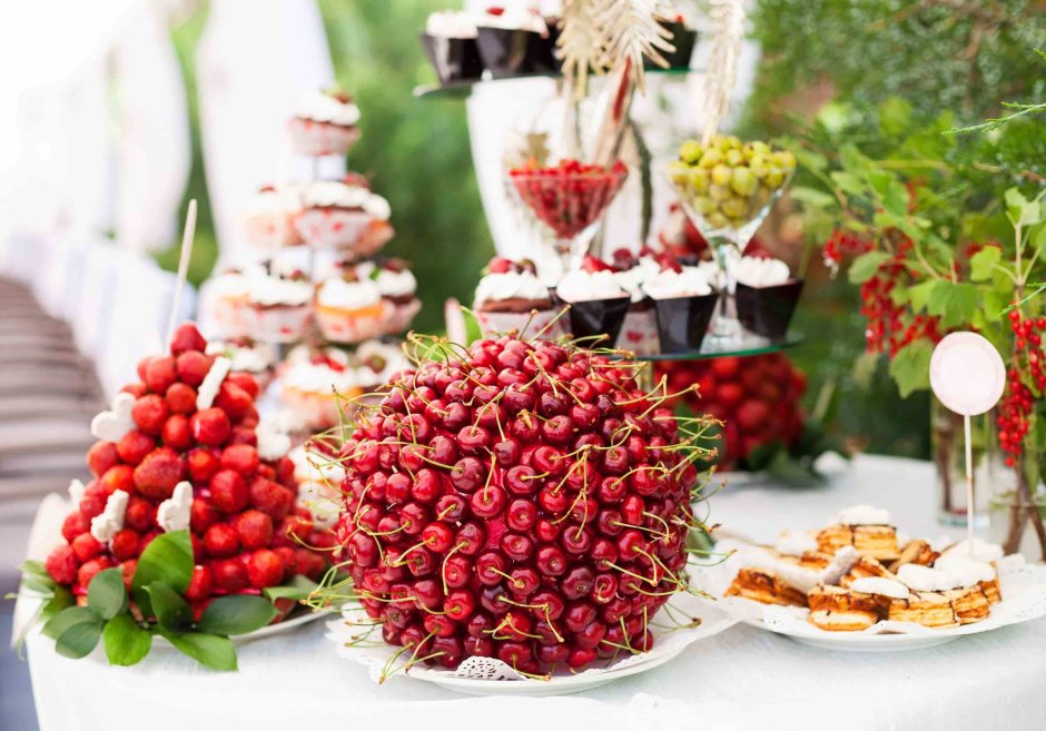 Оформления праздника с ягодками