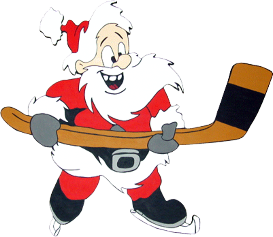 Дед Мороз хоккеист
