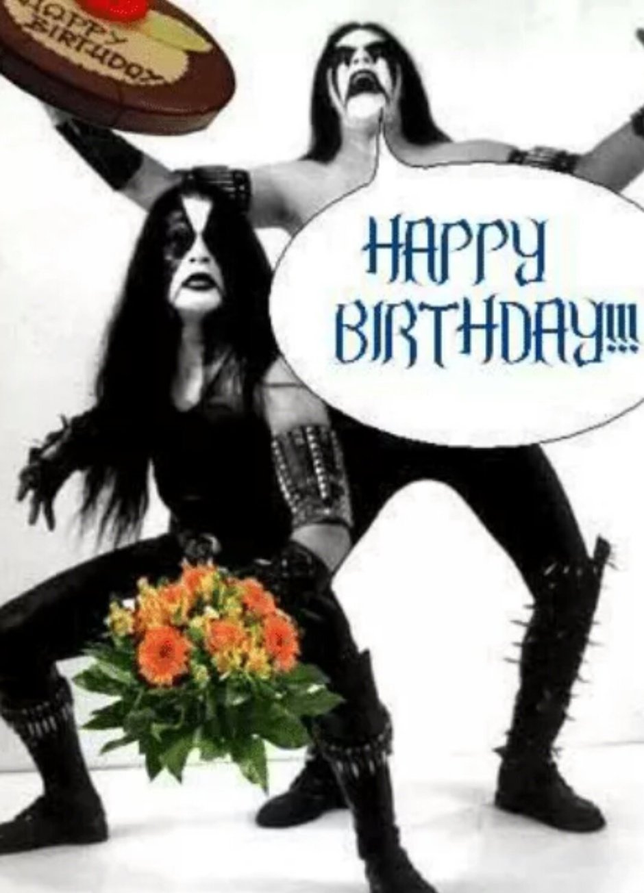 С днем рождения Black Metal