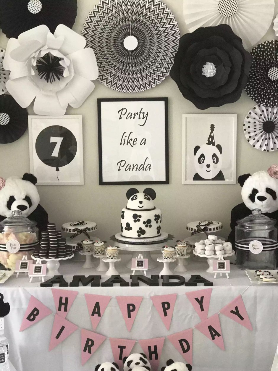 Вечеринка в стиле панды