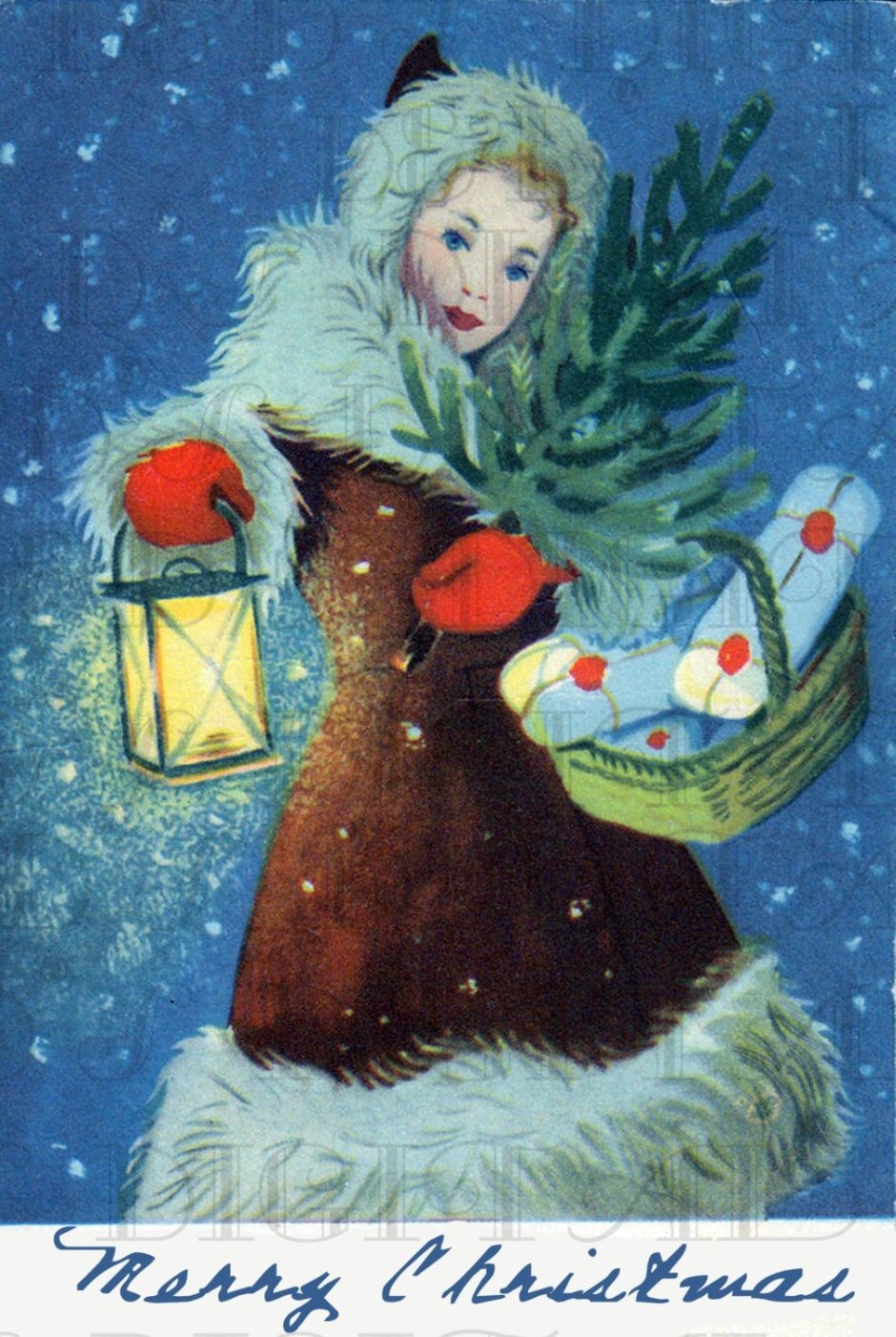 Финская Рождественская открытка