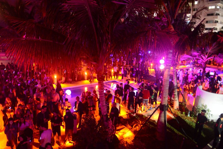 Пляжные вечеринки Майами
