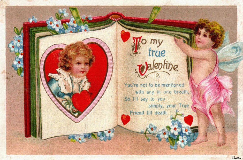 Открытки с днём Святого Валентина на английском
