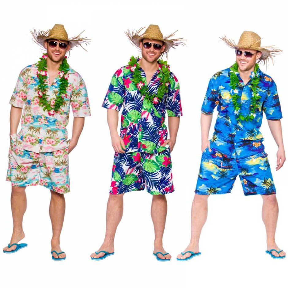 Вечеринка в гавайском стиле одежда