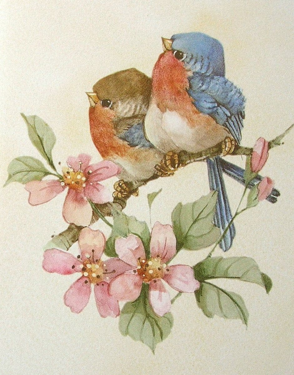 Carolyn Shores Wright. Пташки