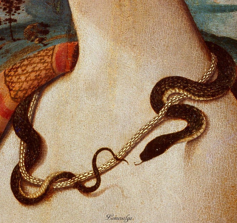 Змеи в живописи