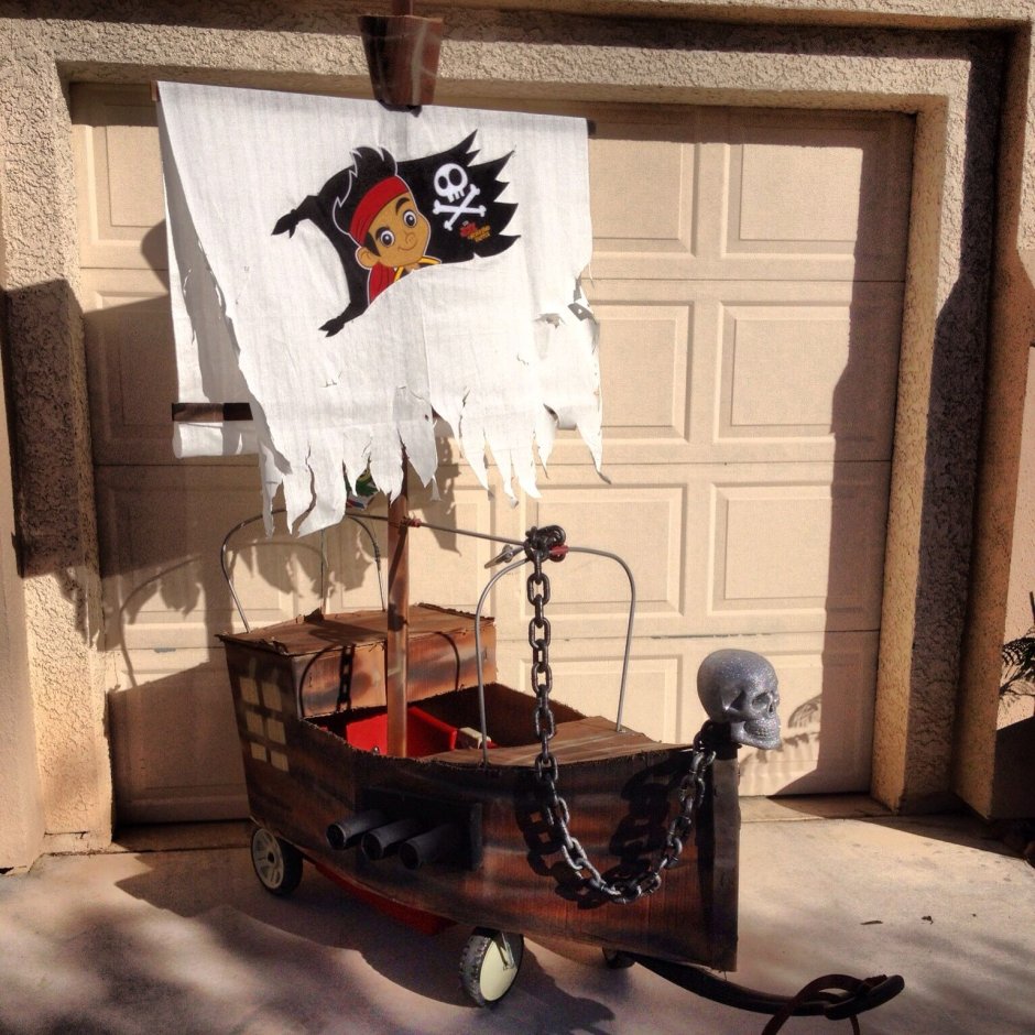 Пиратский корабль декорации