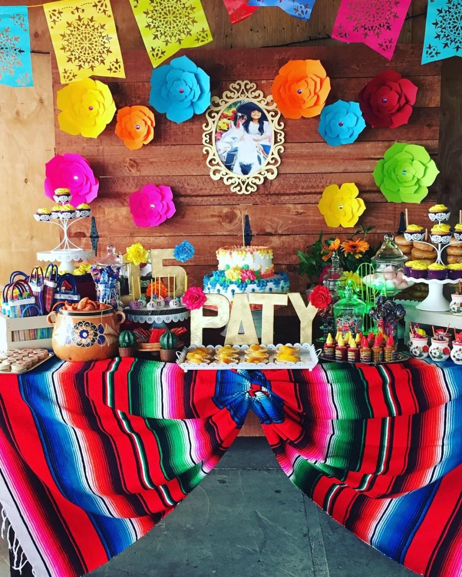 Кэнди бар Мексиканская вечеринка