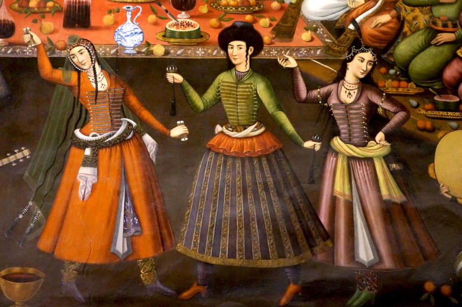 Еврейский танец с тамбуринами