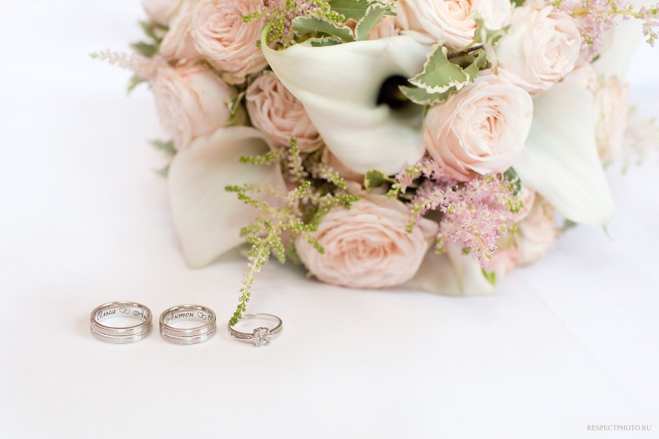 Нежные цветы свадьба