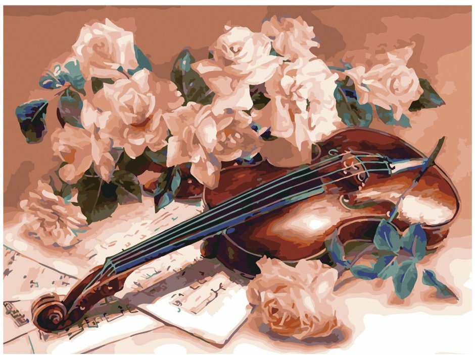 Скрипка живопись