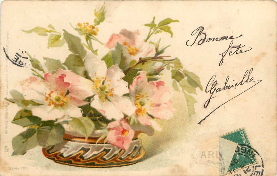 Катарина Кляйн цветы яблони