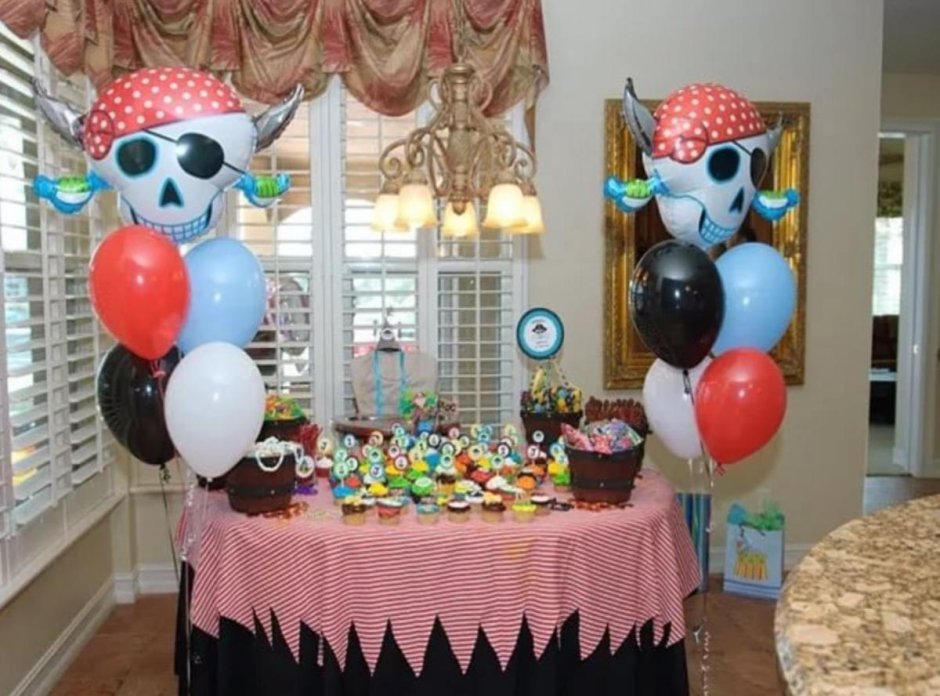 Детский праздник в пиратском стиле