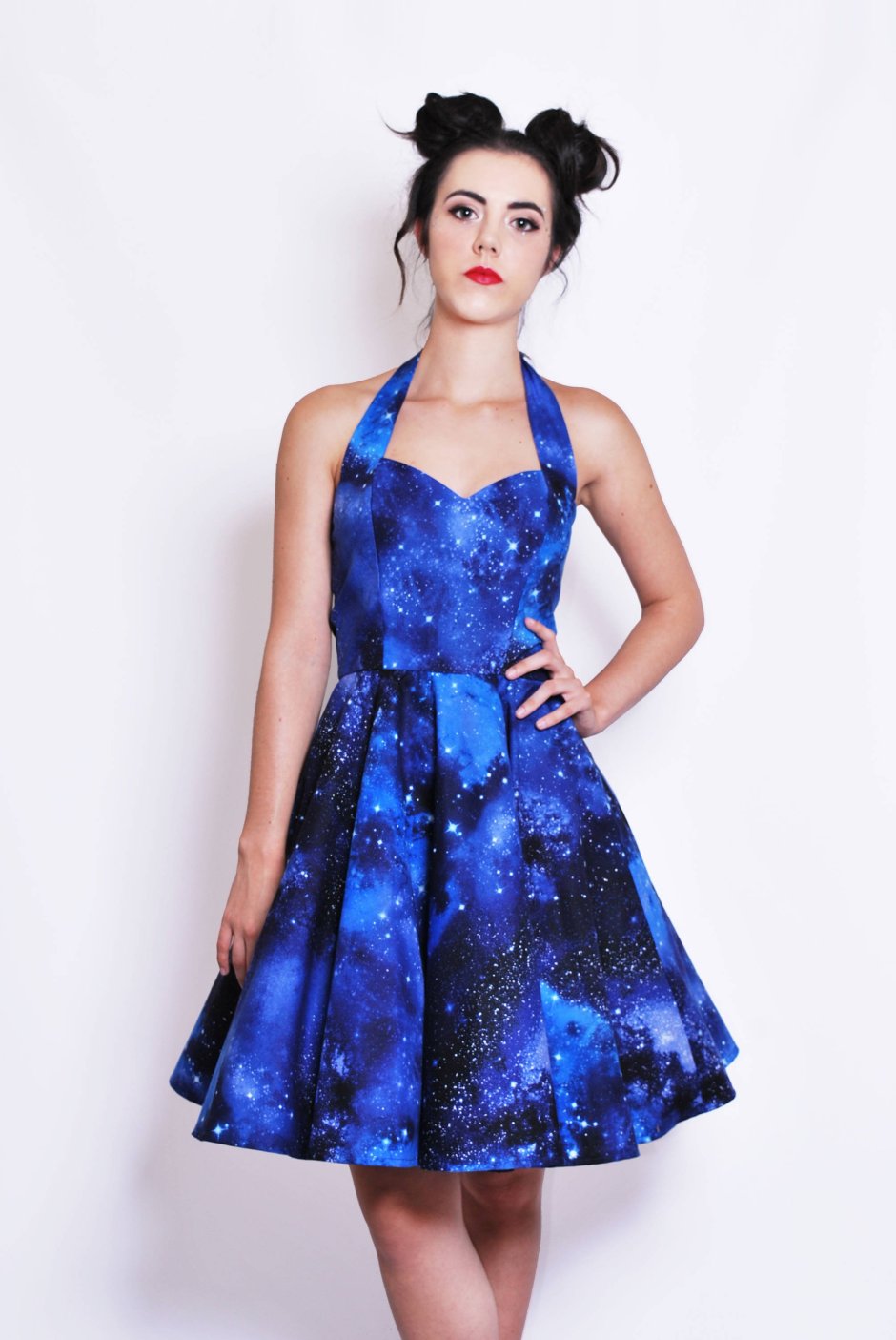 Платье космической тематики