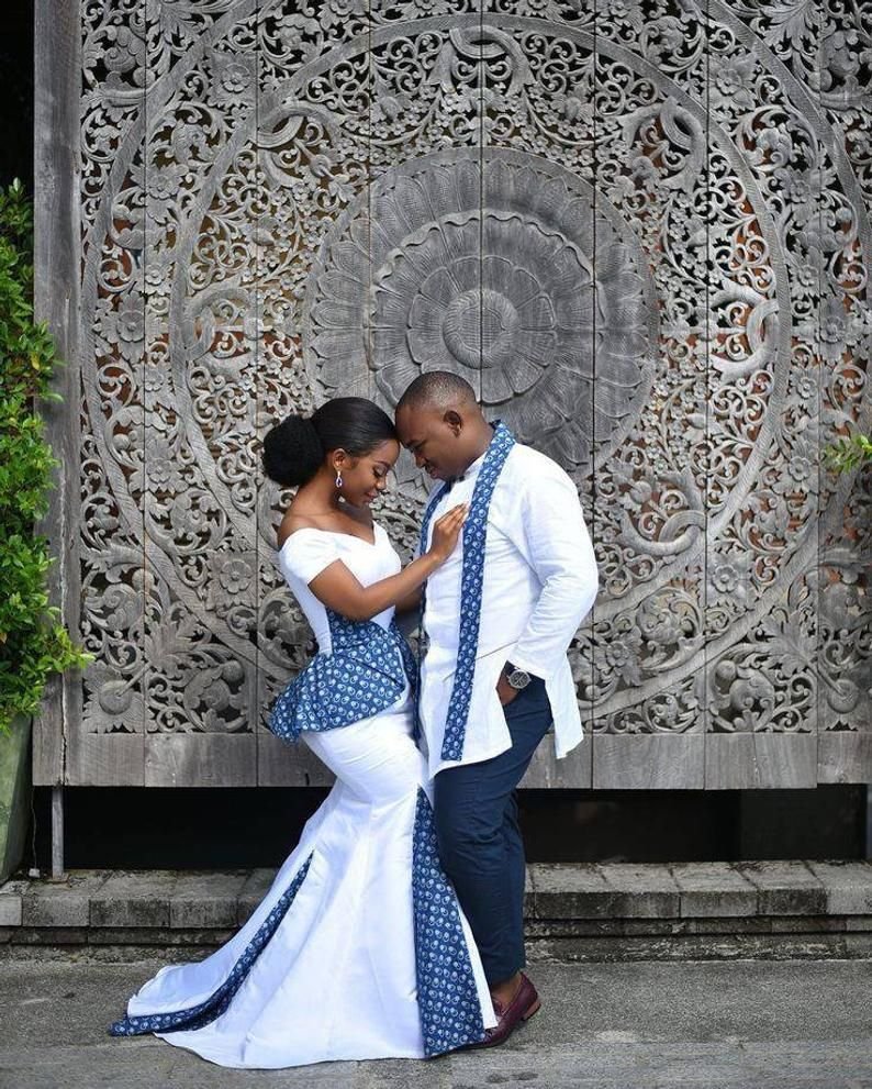Свадебный наряд в Африке