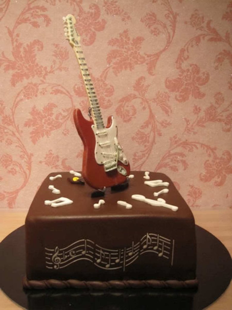 Торт гитаристу