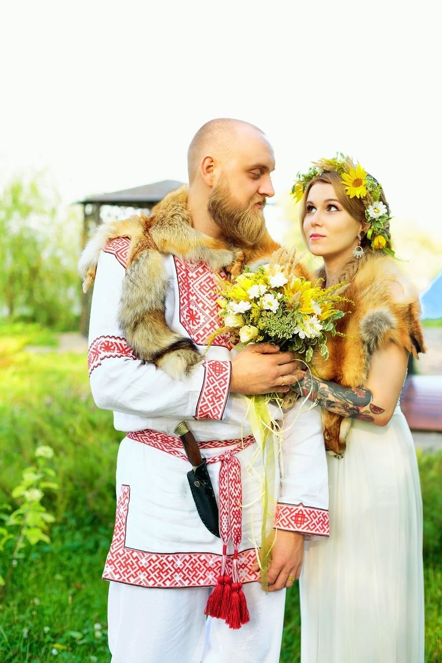 Свадьба в древнеславянском стиле
