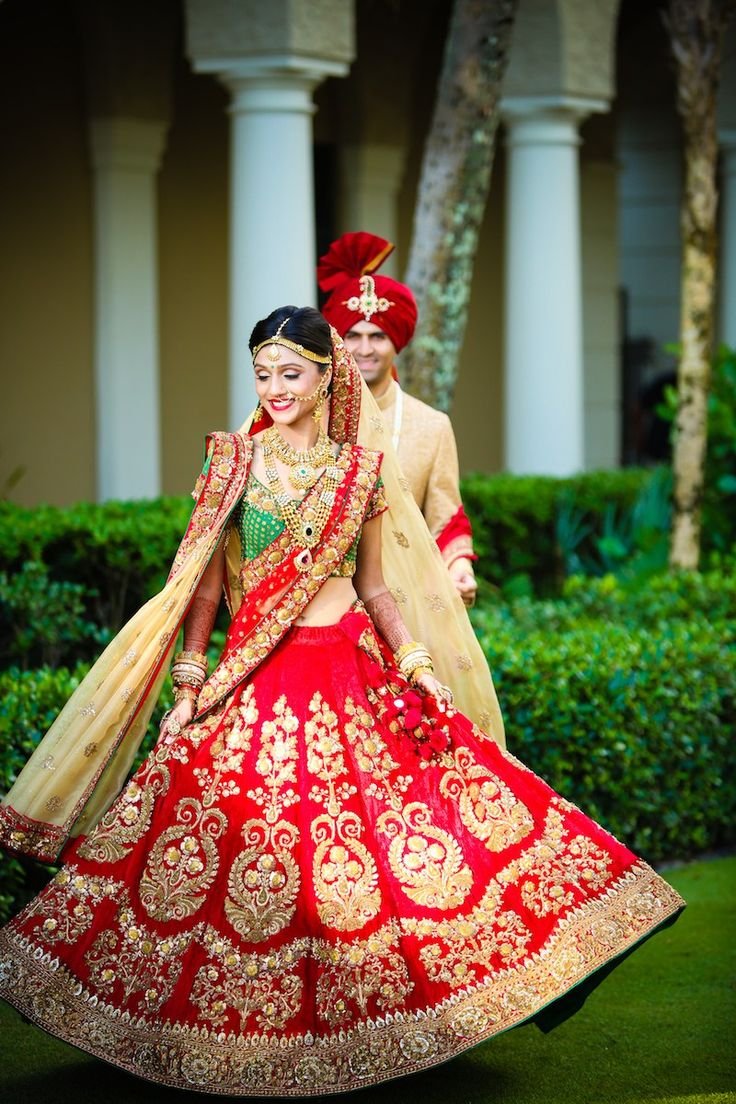Индийское свадебное платье национальное