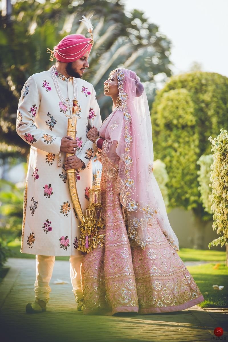 Пенджабская одежда для женщин на свадьбу