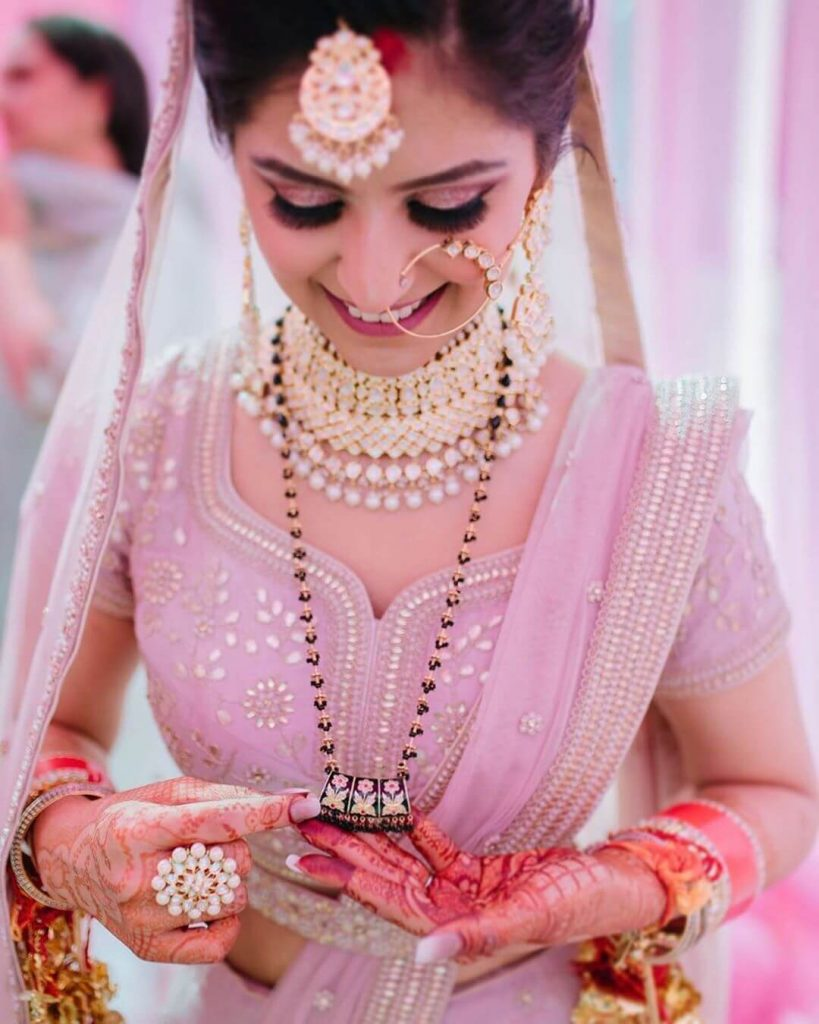 Мангалсутра на свадьбе в Индии