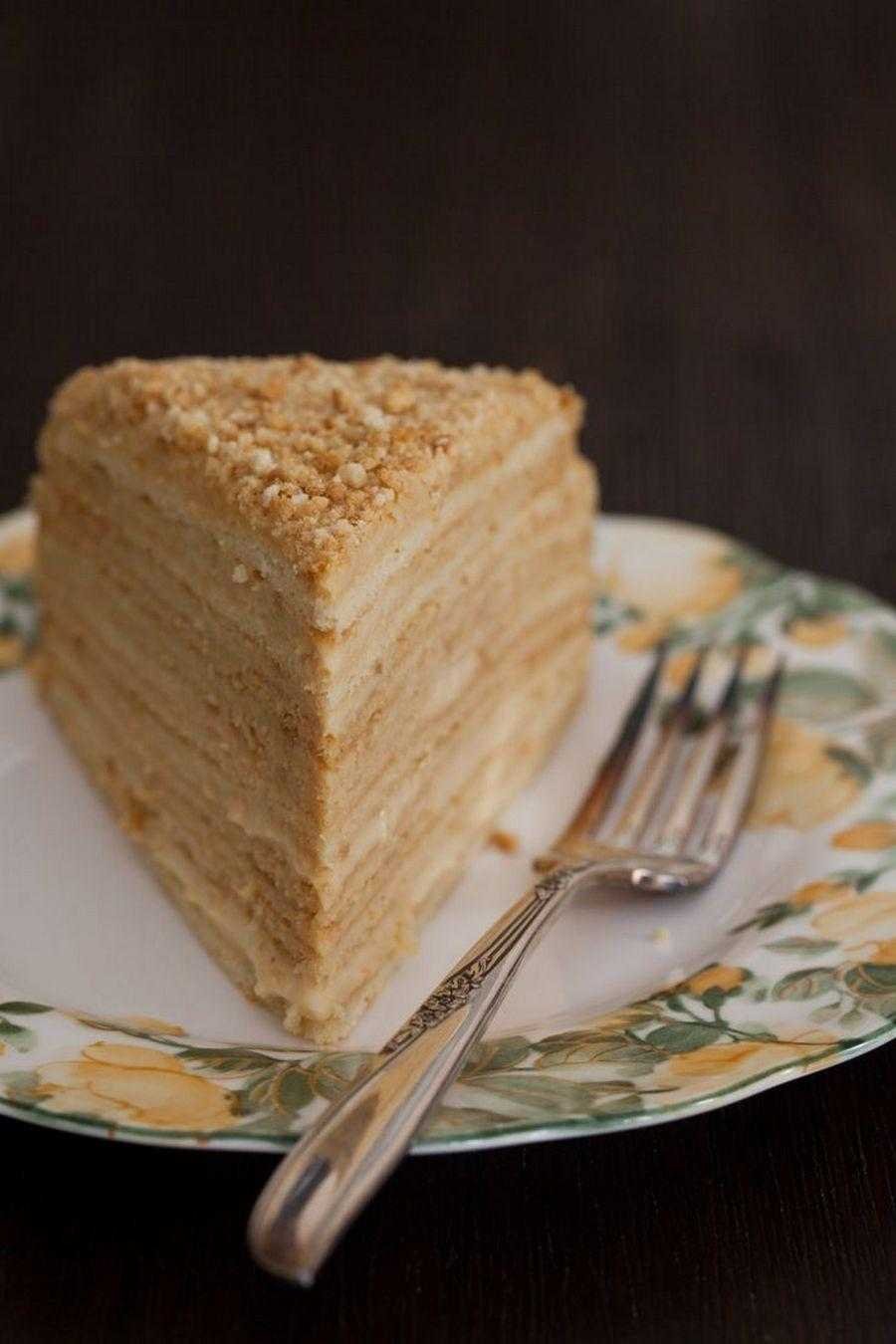 Торт Наполеон медовик