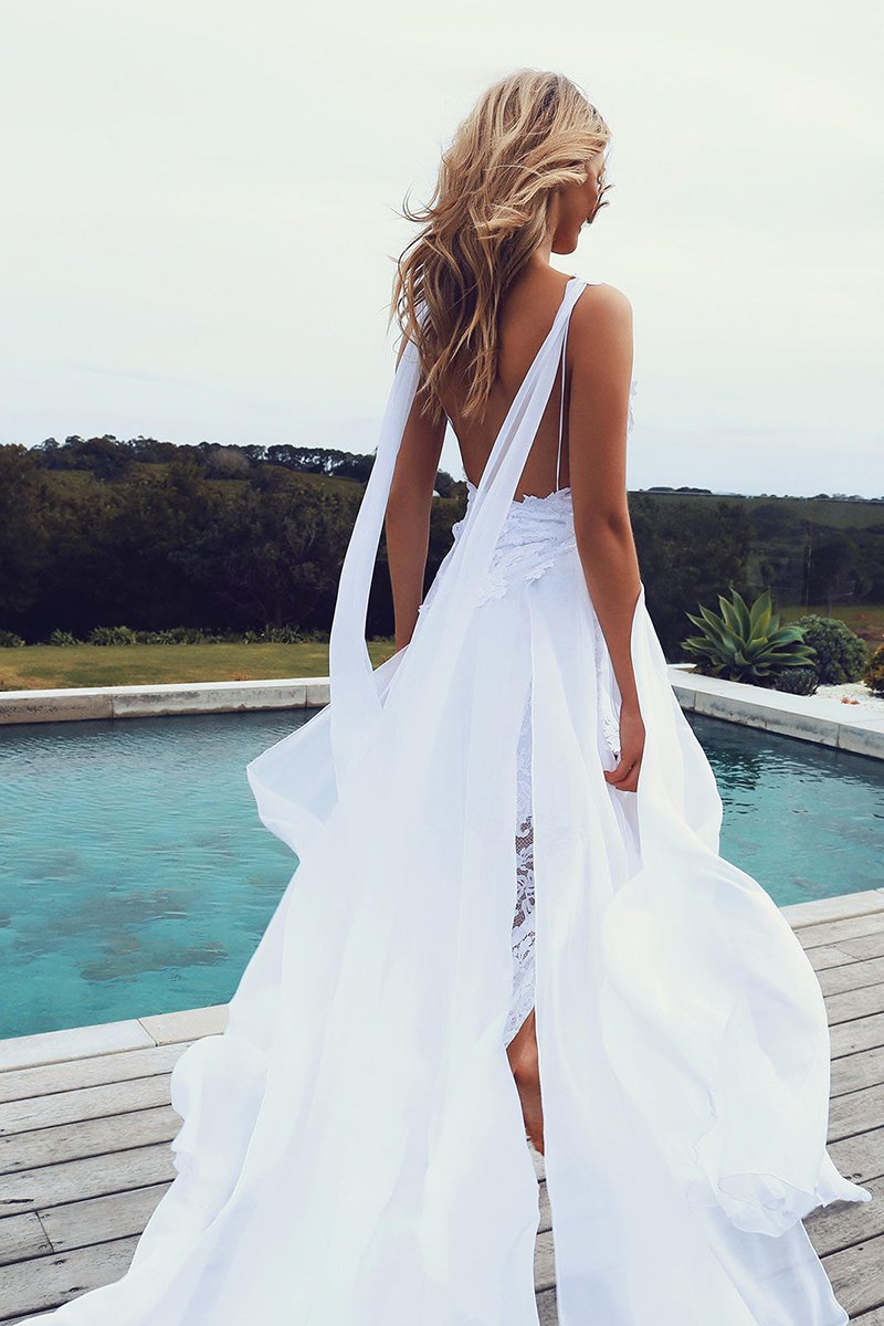 Летние Свадебные платья для моря