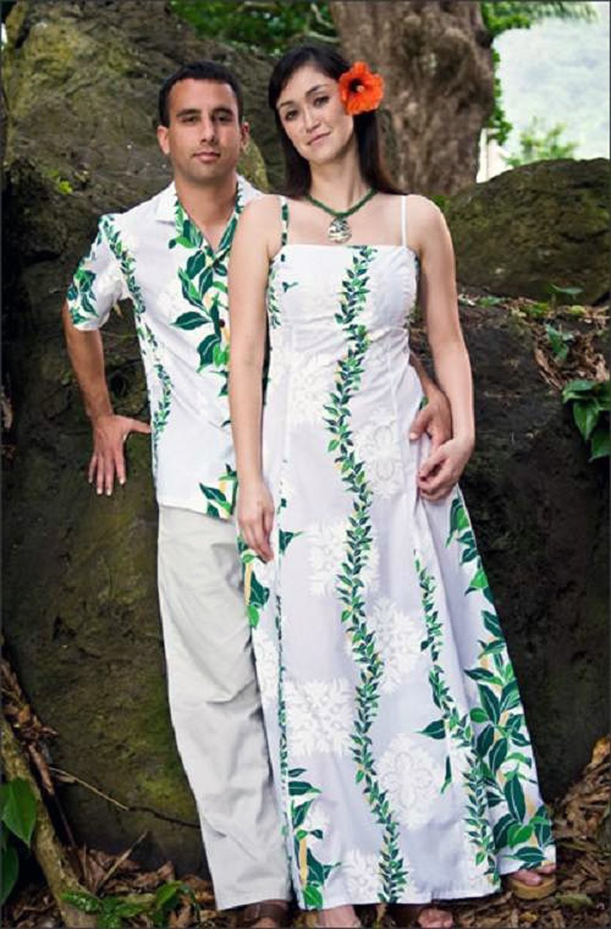 Свадьба в гавайском стиле одежда