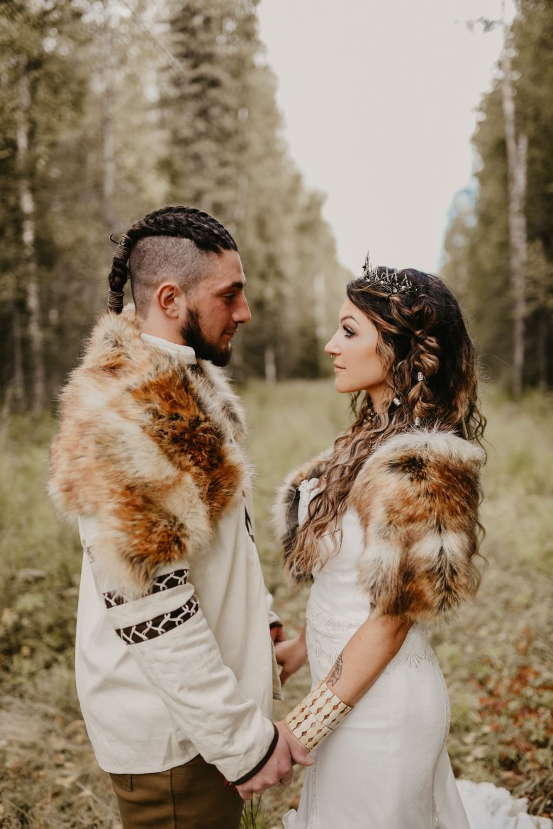 Свадьба в скандинавском стиле Викинги