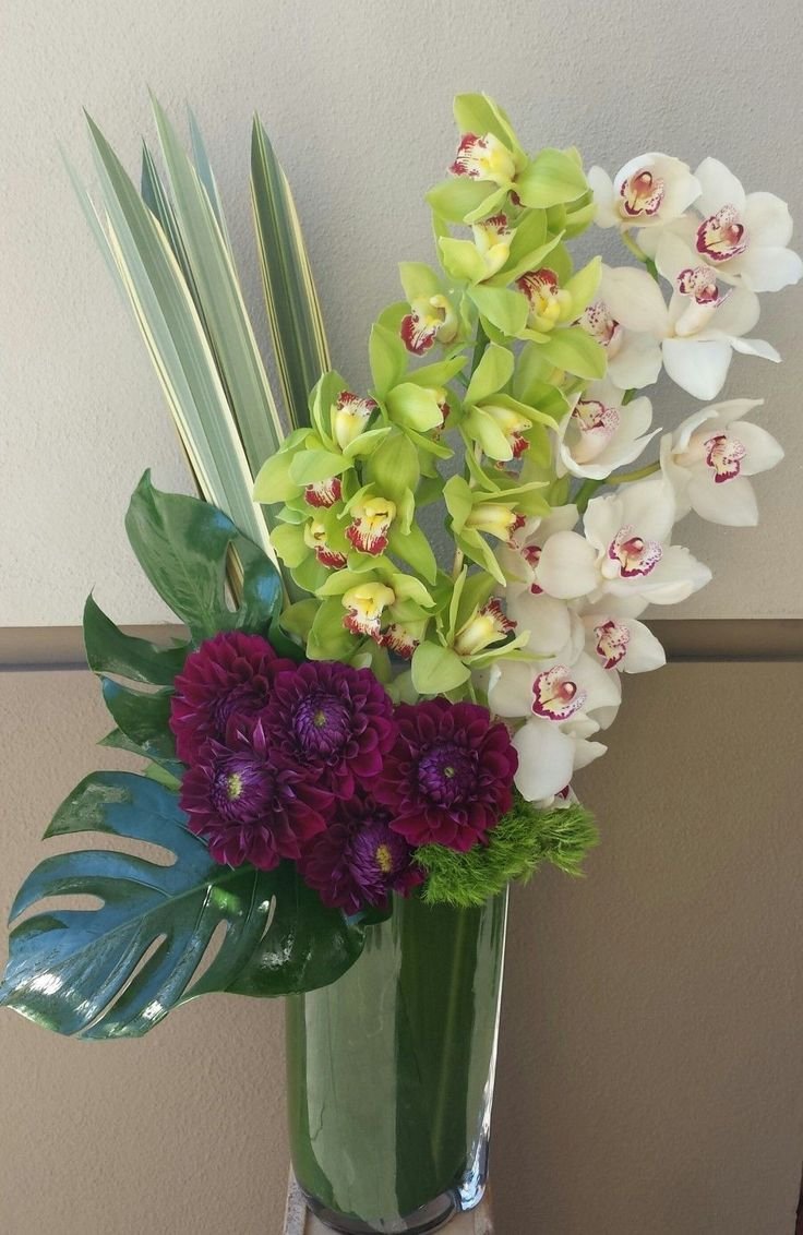 Букет из орхидей Цимбидиум