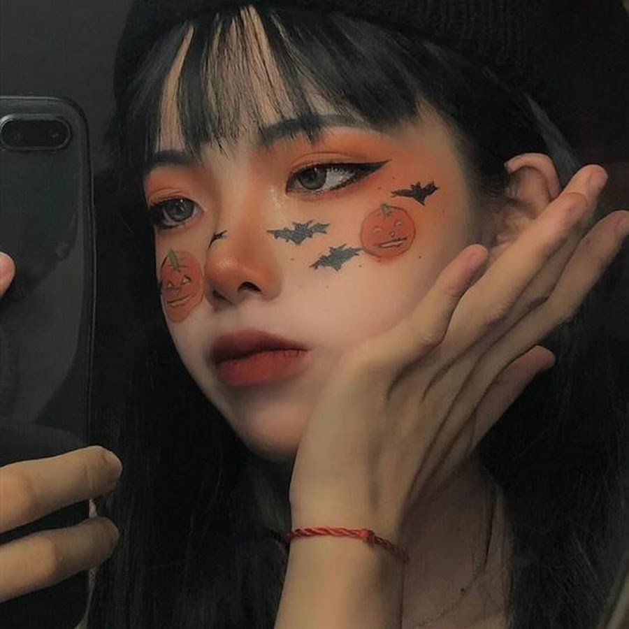 Корейский Хэллоуинский макияж
