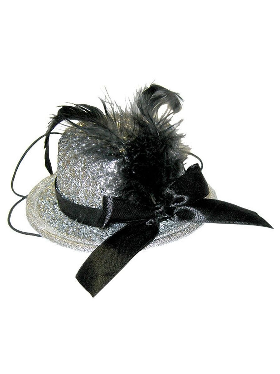 Карнавальная шляпа с перьями