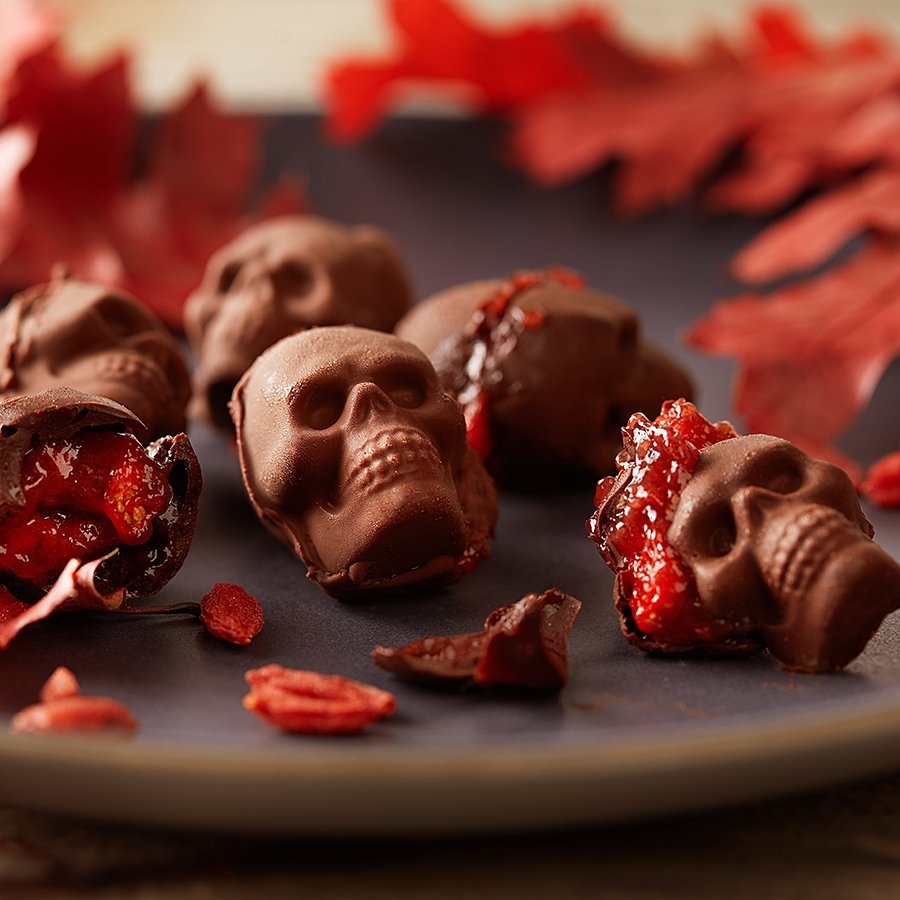 Еда на Хэллоуин шоколад