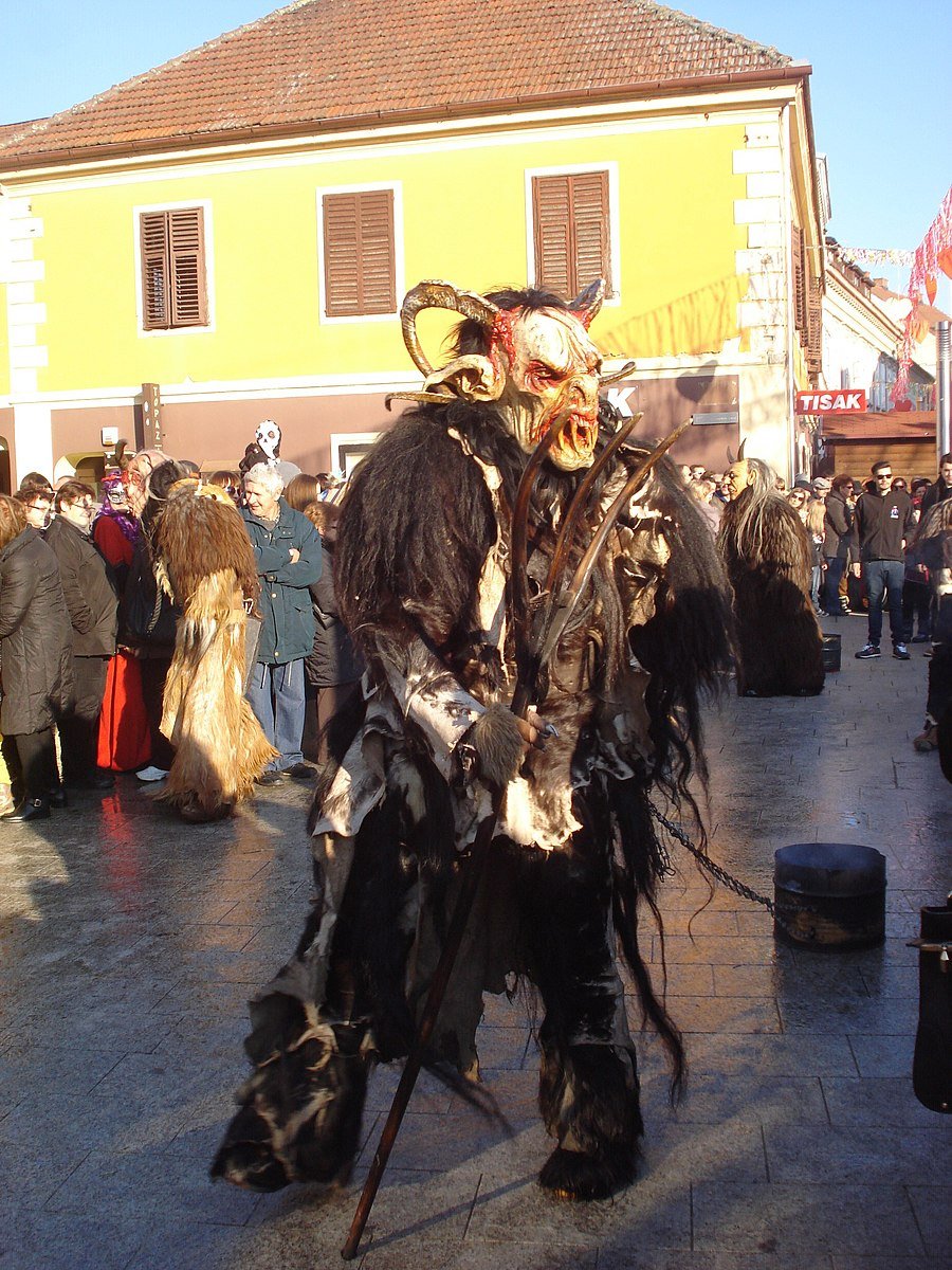 Крампус Австрия карнавал