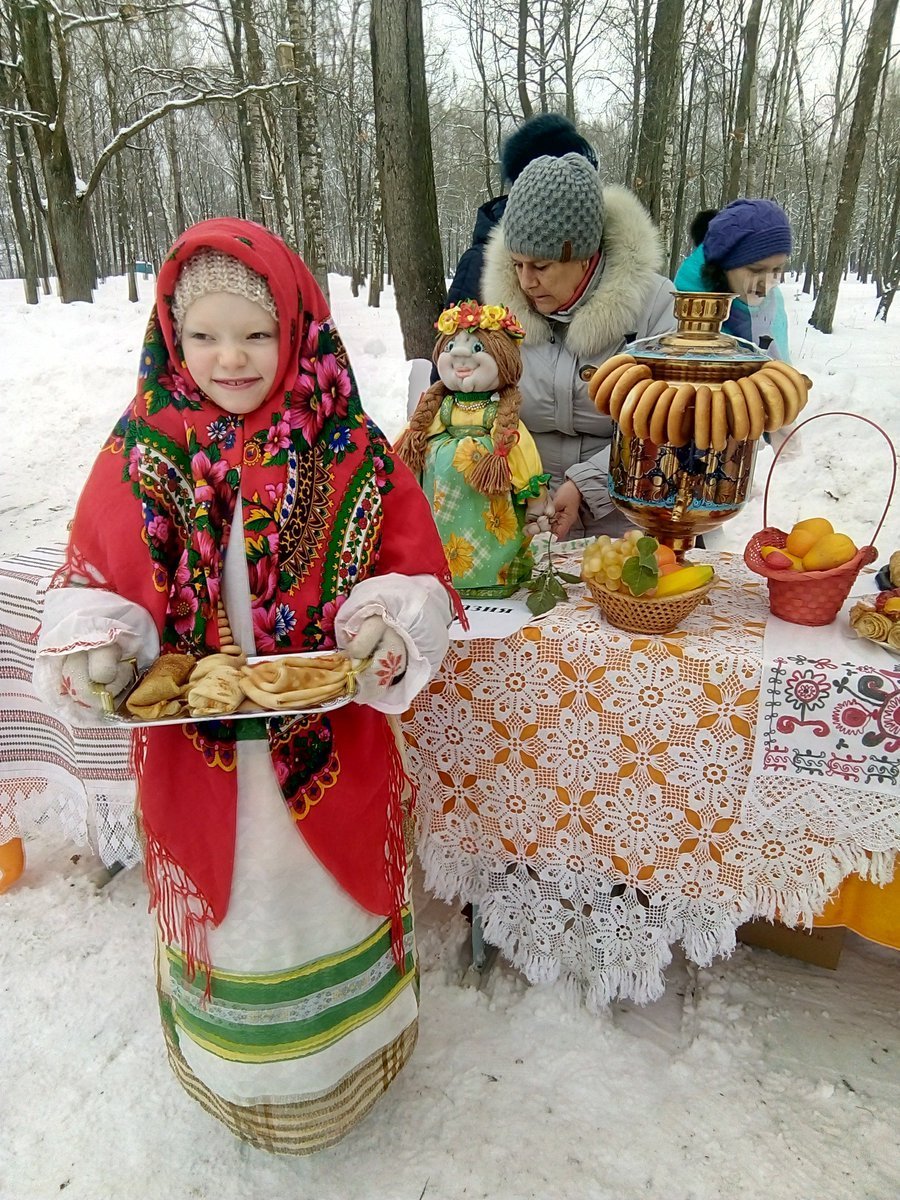 Традиционный русский праздник масленица