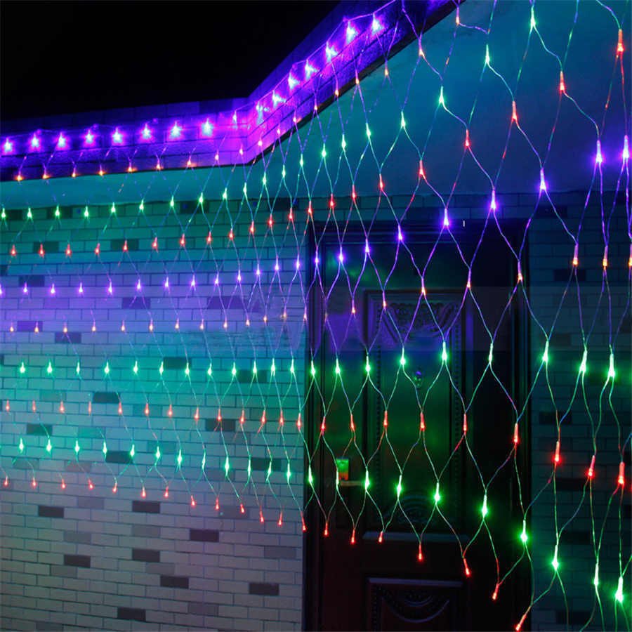 Электрогирлянда сетка 500 led, 3х2 м