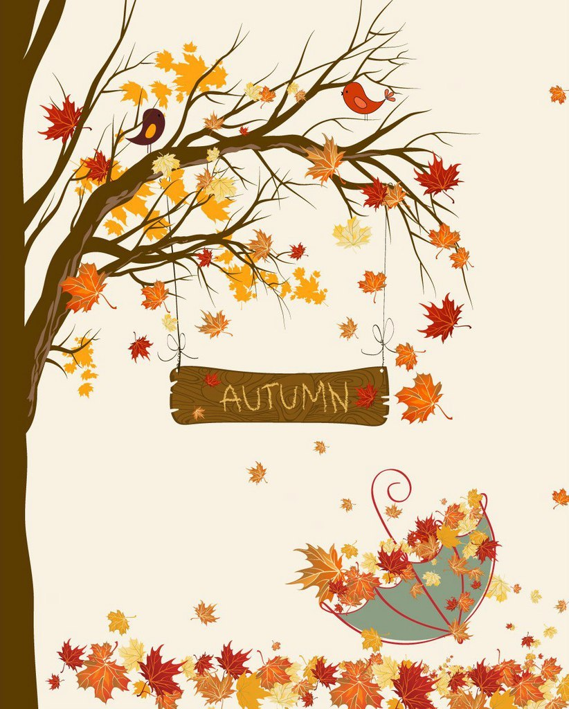 Постер осень