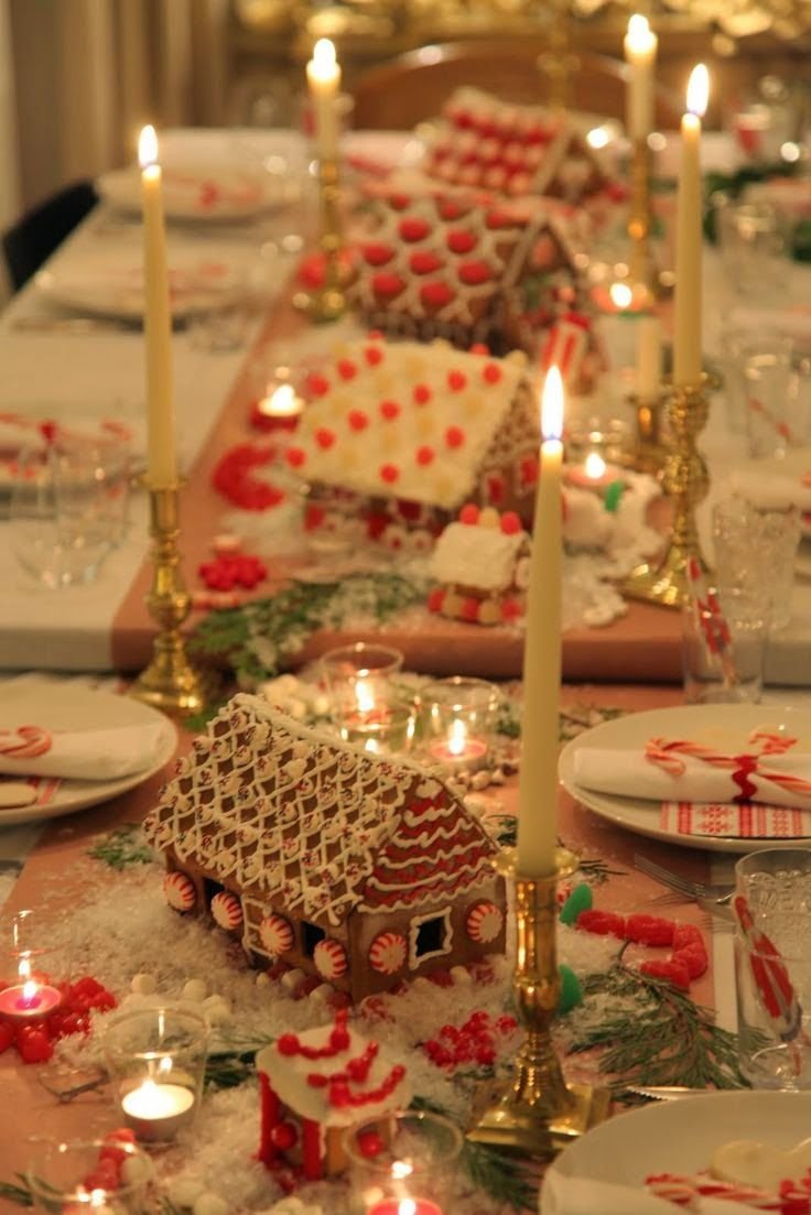 Праздничный стол на рождество христово