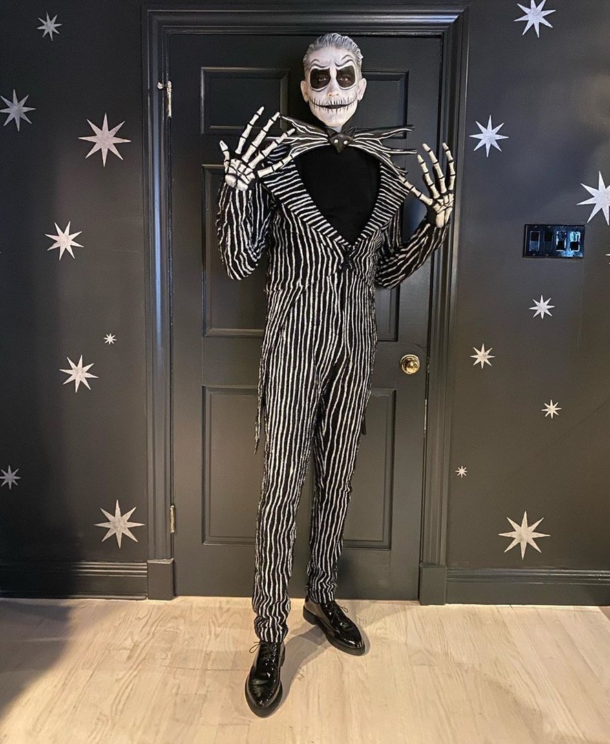 Джек Скеллингтон образ на Хэллоуин
