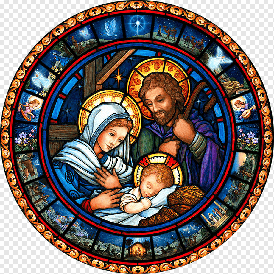 Икона Святого семейства Рождество Христово