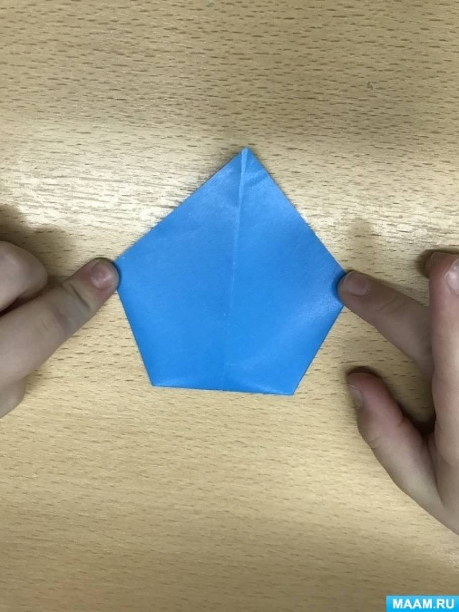 Оригами елочные игрушки