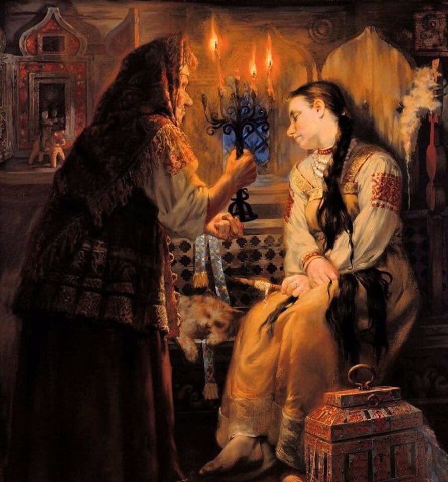 Сергеев Юрий художник святочные картины