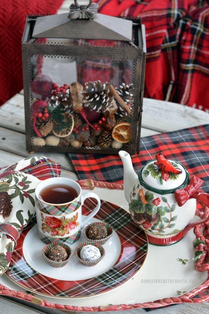 Рождественское чаепитие в Англии
