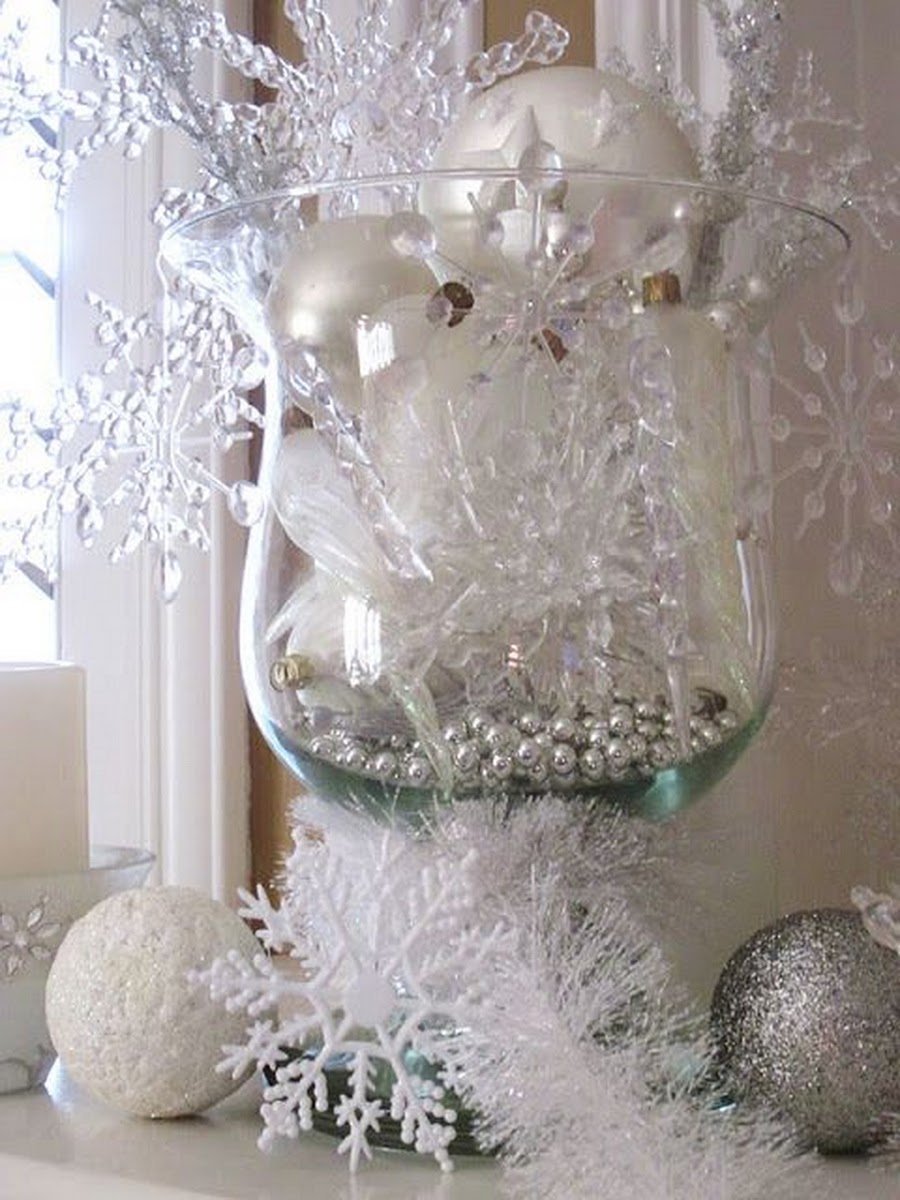 Декор для зимний вазы