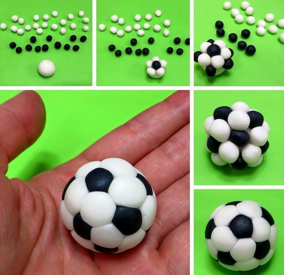 Мяч из пластилина