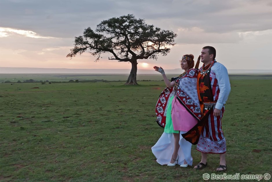 Кения Масаи свадьба